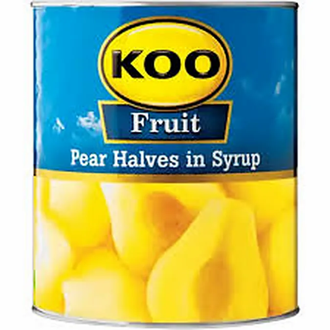 PEAR HALVES IN SYRUP 820gm