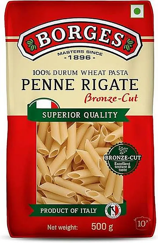 PENNE RIGATE 500GM BORGES