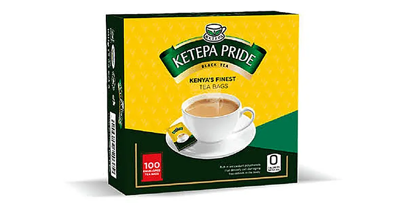 TEA BAGS ENVALOPED 100'S KETEPA