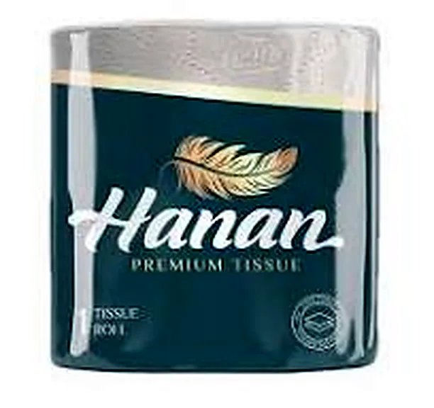 TOILET TISSUE ROLL WHITE 40'S HANNAN