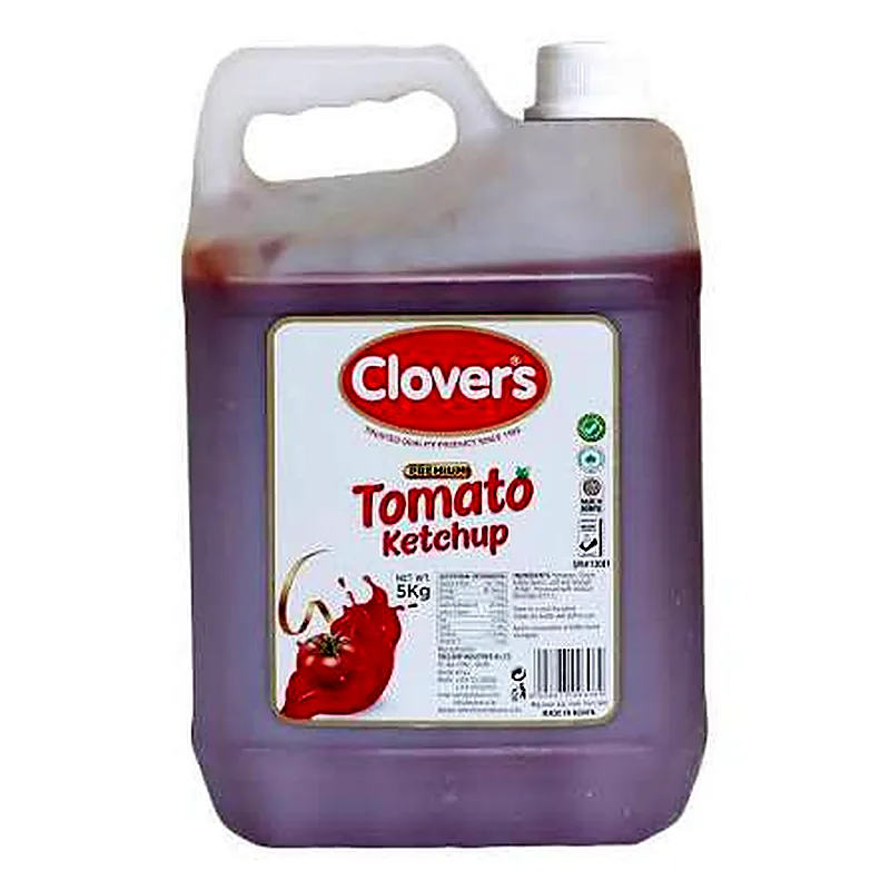 TOMATO KETCHUP 5LTR CLOVERS
