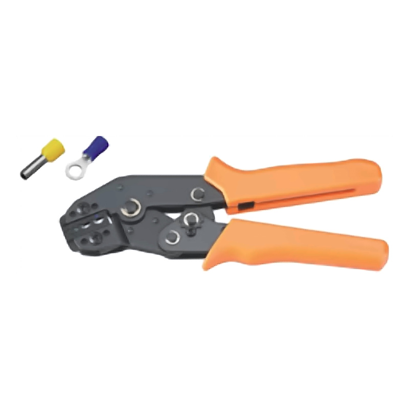 Mini Crimping Pliers for Insulated and Non-Insulated Ferules and Insulated Terminals 0.5-2.5mm SN-02WF2C
