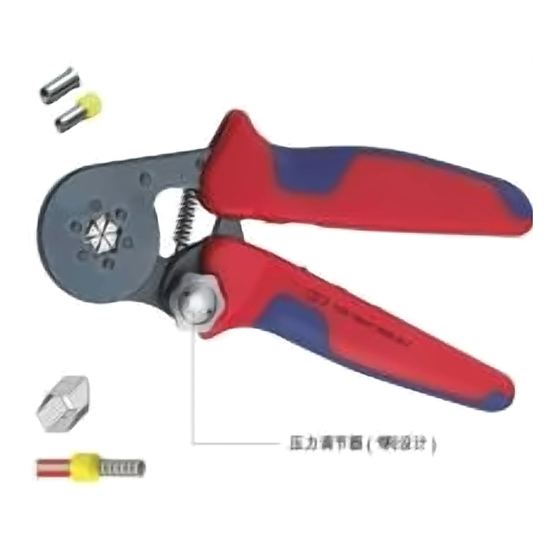 Mini Self-Adjustable Crimping Plier 0.25-10mm, Self Adjusts to the desired ferule size, multiple crimp profiles HSC9 10-6A