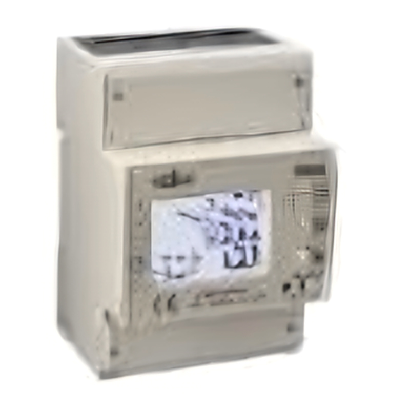 Digital KWH Meter 100A 3P 4 Modules Rail Mount EM4M-3P-C-100A