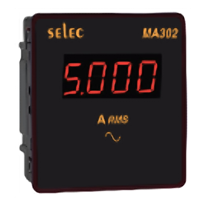 Digital Ammeter CT operated 96x96mm MA302