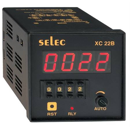 Digital Counter with memory and auto reset 72x72mm XC22B-4-AR-MI-230
