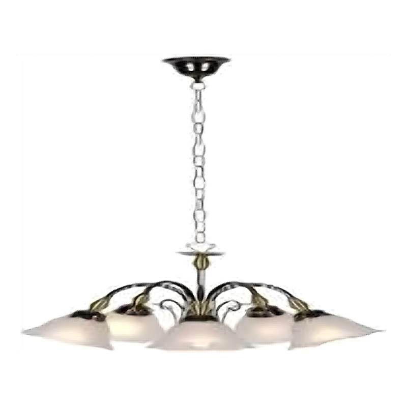 ARABBA Chandelier 5x E14/40W Satin glass 78302/05/09