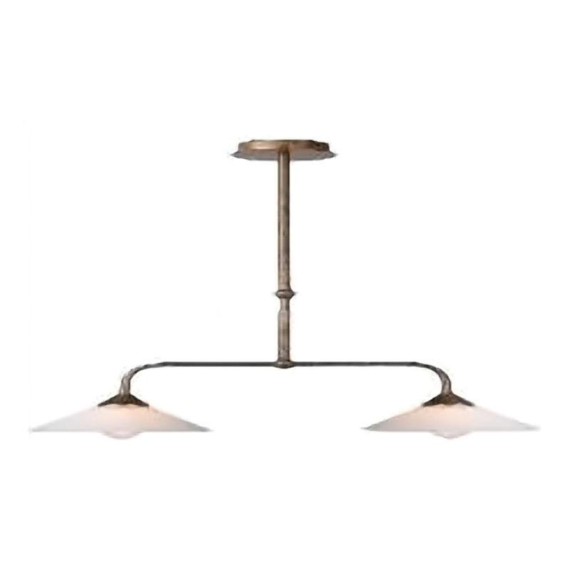 HAMILTON Pendant L60 D25cm 2xE14 Satin G 31347/02/97
