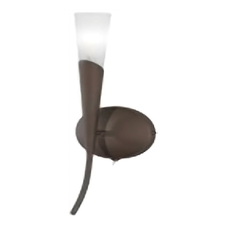 TRIO, Wall lamp, Serie 6370 incl.: 1x Halogen 230V, G9, 28 Watt, 2700K, 370 Lm. 1xG9, max.28 W 14 cm x7 cm, H:54 cm, D:14,0cm Body: Metal, Rusty Glass:Glass, Alabaster 2670911-24