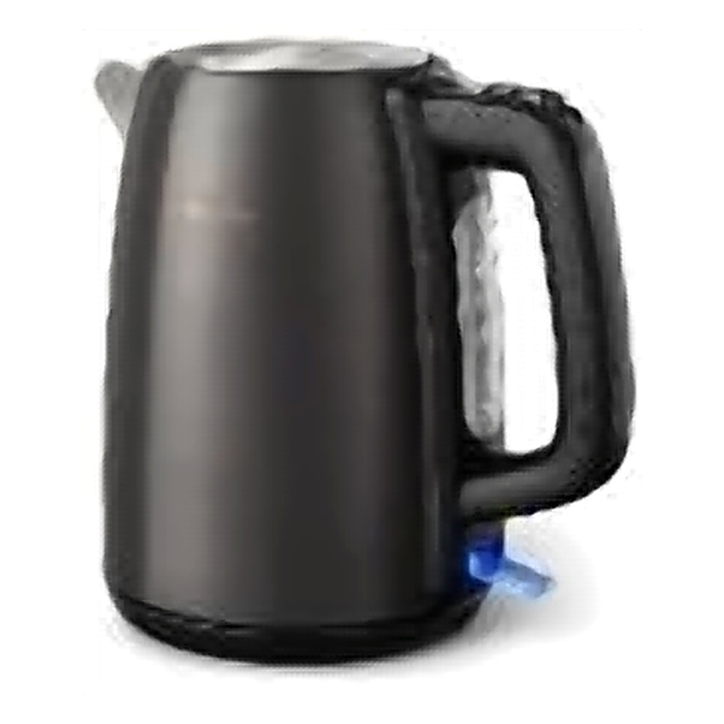 5000 Series kettle Black & Copper, 1.7Ltr, 1850-2200W, Flat heating element for fast boiling, Multi safety system against boil-dry, Cordless + 360° pirouette base, Water level indicator, Spring lid with large opening, Pilot light HD9352/31