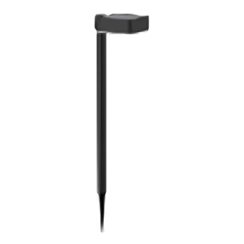 LED Solar Pedastal/Pathway Light Square1.5W 827 IP44 15K Hours 200 Lumens Vynce
