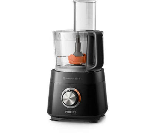 Daily Food Processor: Fast preparation with large feeding tube for minimal pre-cut. Powerful 800W motor for effortless processing, 2 in 1 Disc, 29 functions HR7510/11