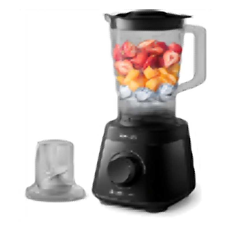 Daily Collection blender 550W, 2 L Plastic Jar, 2 speeds + pulse, ProBlend Technology, Included: Jar + 4 Blade Mill HR2141/90