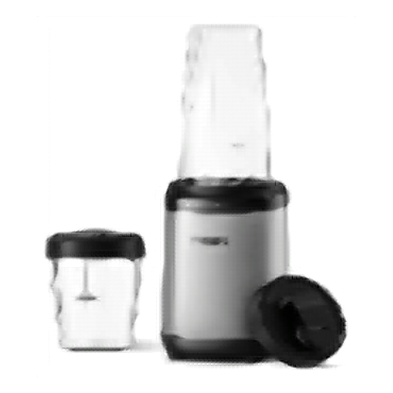 Series 5000 Metal Blender, 800 W ProBlend Plus motor, ProBlend Plus blades for a silky-smooth texture, ProBlend Plus tumbler for perfect circulation of ingredients, 700 ml tumbler with lid for storage, 300 ml small cup, Press and twist for one-touch simpli