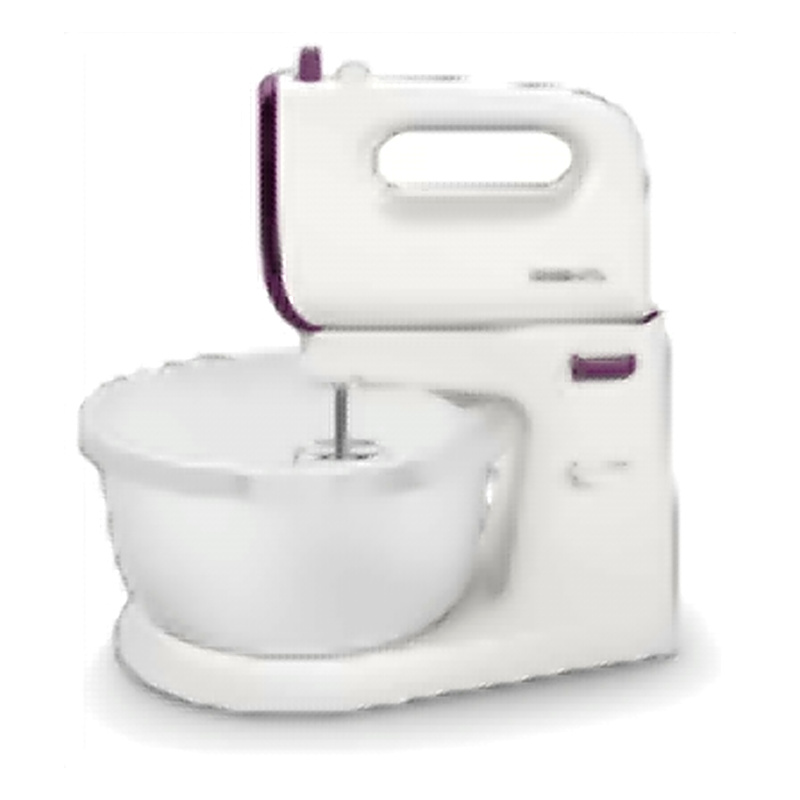 Viva Collection Mixer, 400W, 5 speeds + turbo, Double balloon beater & Kneeding tool included, Autodriven 3L Bowl, Conic shaped beater for maximum air incorporation, Easy beater ejection button HR3745/11