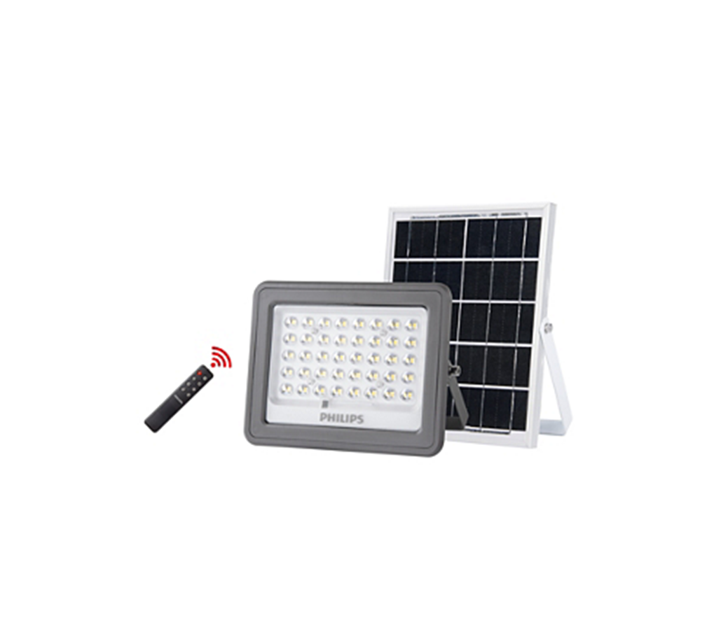 LED Solar Floodlight 6W 900Lumen 765 (CW) 3.2V 5AH Battery Capacity BVC080