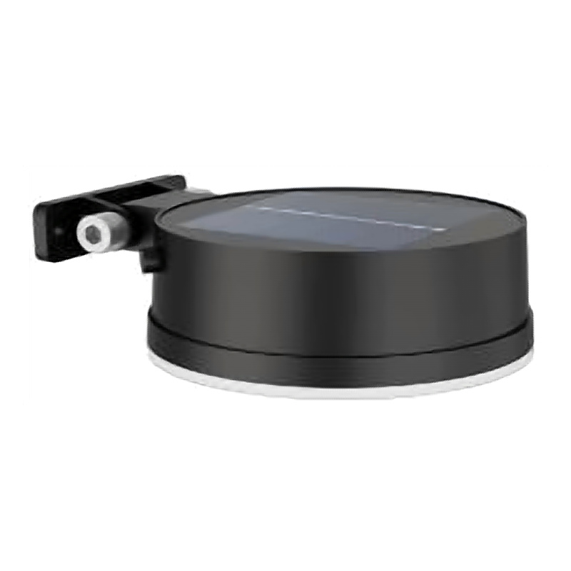 LED Solar Wall Light Round 1.5W 827 IP44 200 Lumens Vynce