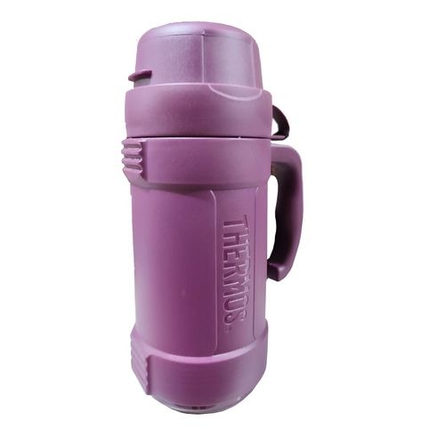 Glass Vacuum Insulated Flask 1.0L Purple 40-100
