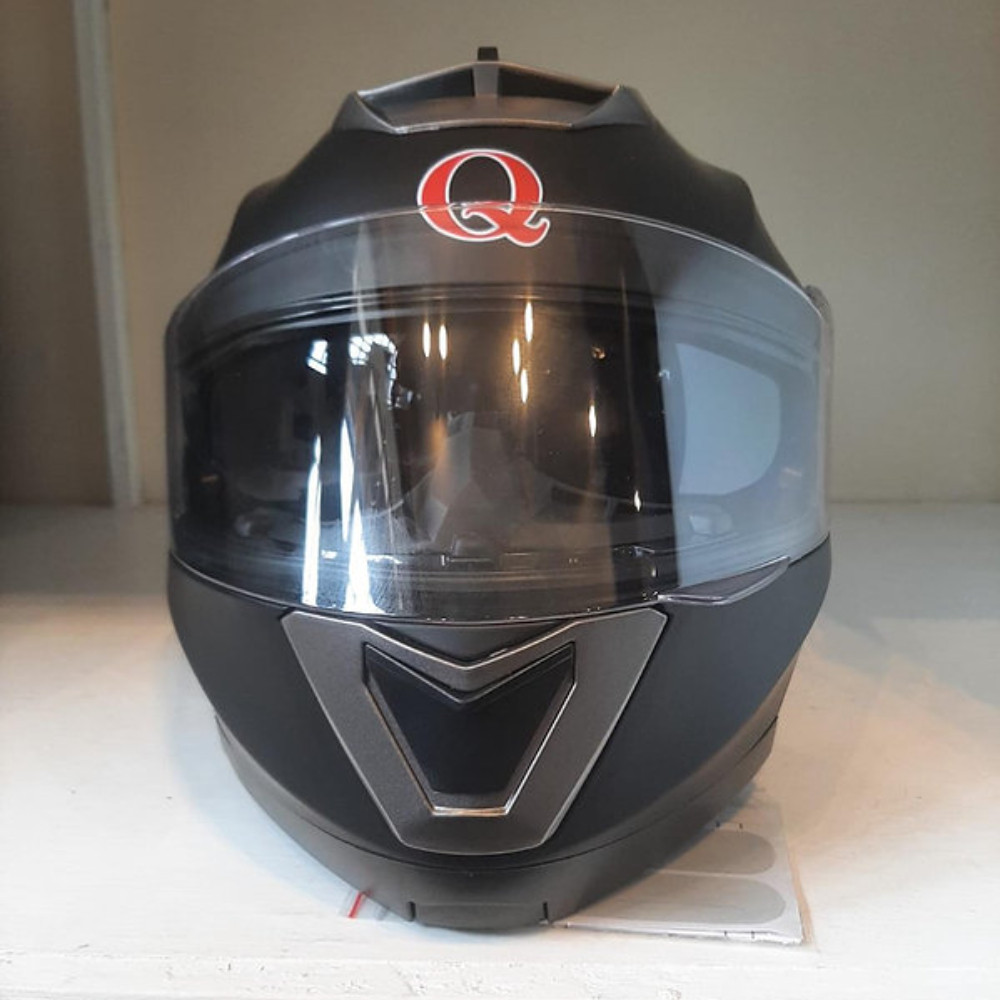 Q-Tech Modular Flip Helmet With Double SunVisor