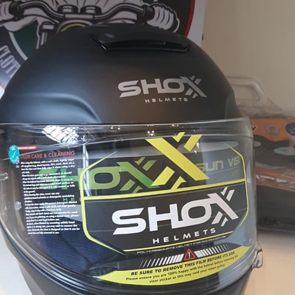 Shox Assault Evo Full Face Road Helmet