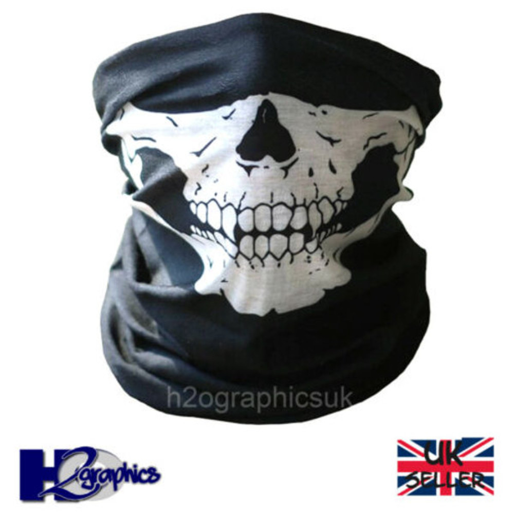 Neck Warmer Tube Skull