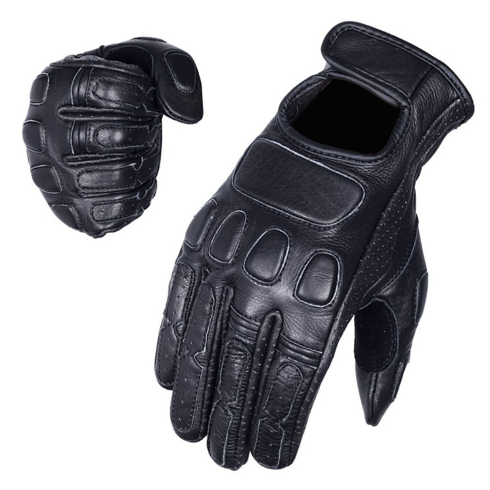 Australian Biker  Leather Gloves