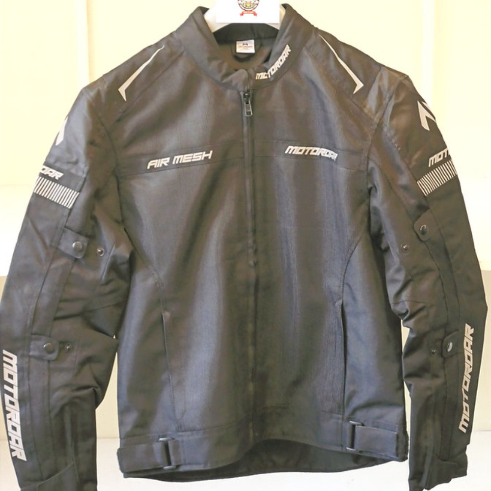 Mens Cordura Air-Mesh Summer Jacket Armoured Padde