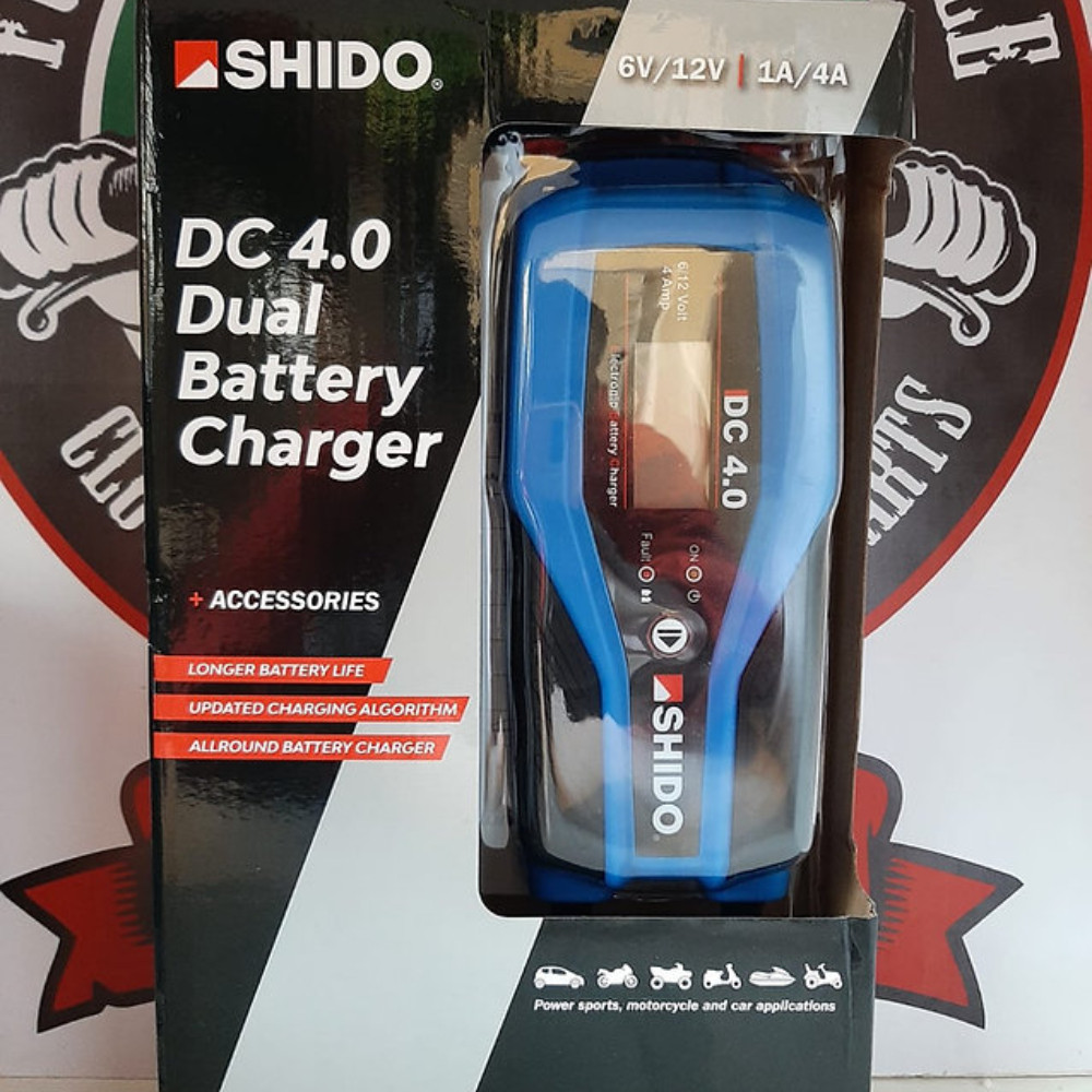 Shido Battery Charger Shido DC4.0 12V Digital