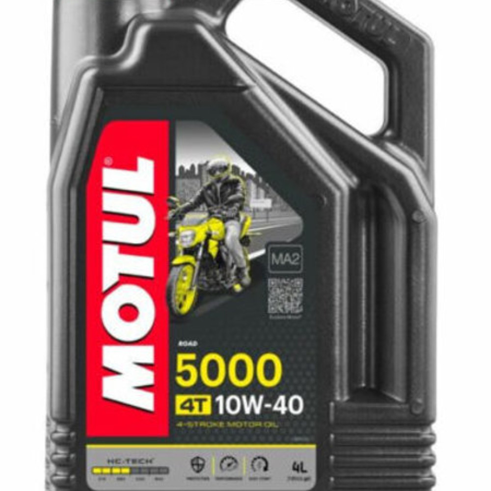 Motul 5000 4T 10w40 Motorcycle Engine Oil 1L