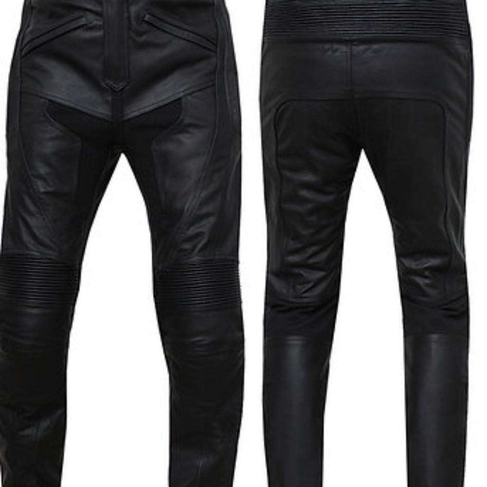 Mens Dimex Leather Trousers