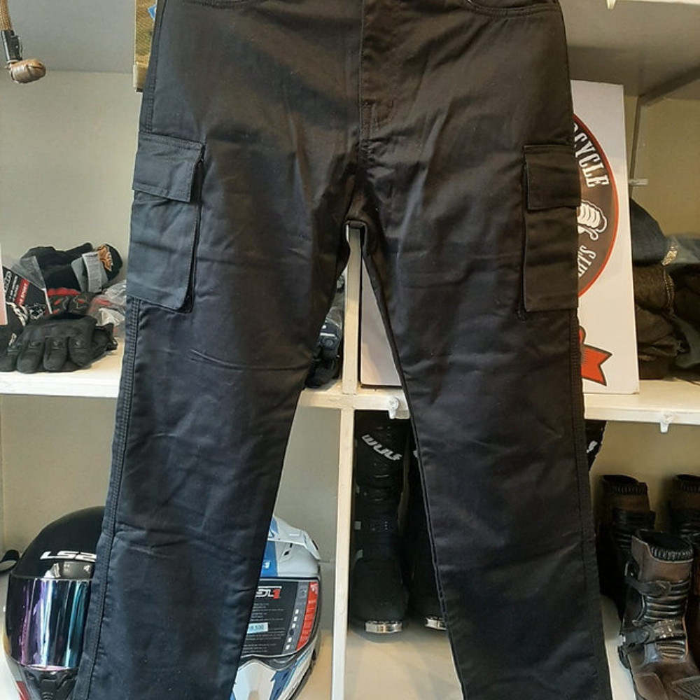 Mens Australian Motorcycle Cargo Trousers