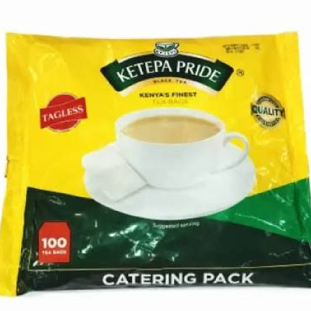 TEA BAGS CATERING TAGLESS 100'S KETEPA