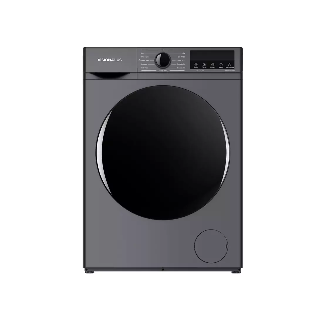 VISION PLUS SLIM 10KG SLIM FRONT LOAD  WASHING MACHINE-VPWM10FL-B