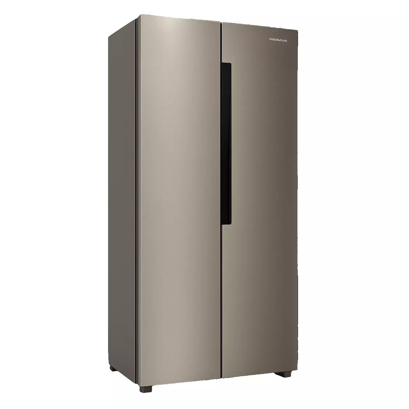 VISION PLUS 410L SIDE-BY-SIDE FRIDGE-VPFR410NSS-B