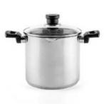 Deep Cooking Pot Luigi Ferrero Sophia FR-3408 24X20CM, 8.6L, With SPOUT#1006211